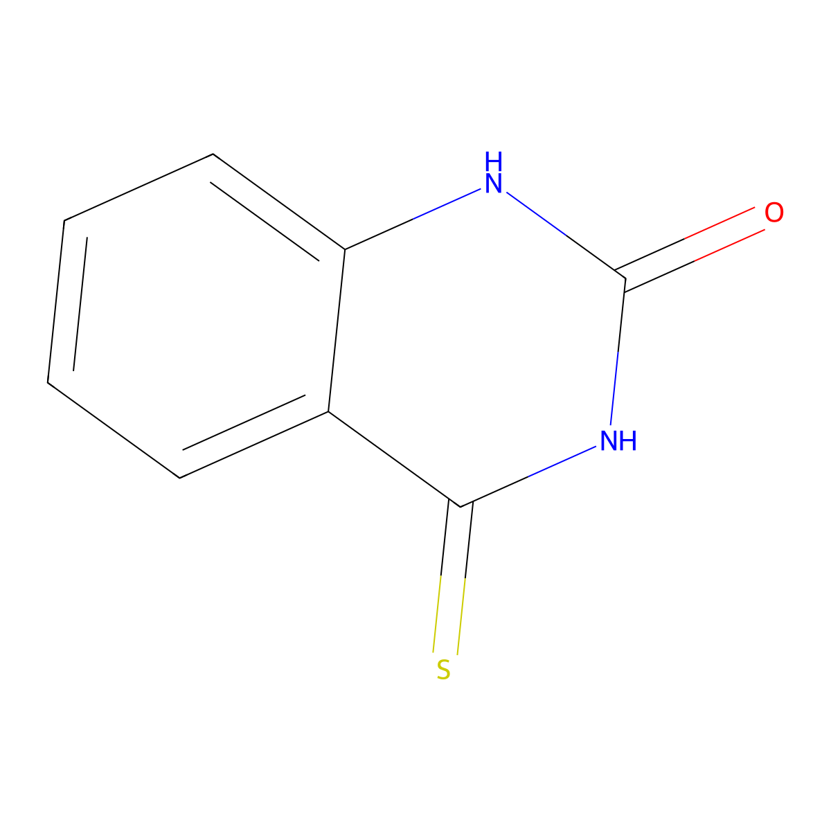 4-Sulfanylquinazolin-2-ol molecular structure, CAS 17796-47-3