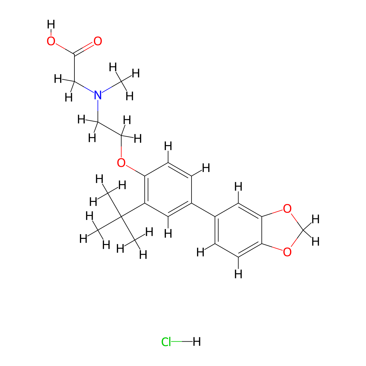 LY2365109 hydrochloride molecular structure, CAS 1779796-27-8