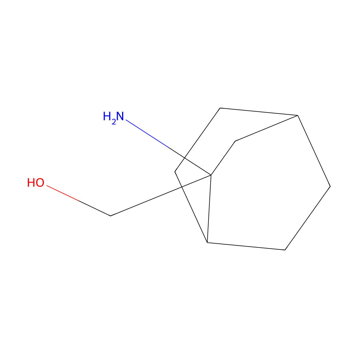 {2-Aminobicyclo[2.2.2]octan-2-yl}methanol molecular structure, CAS 1779841-19-8