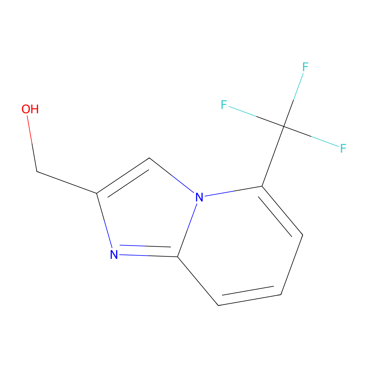 (5-(Trifluoromethyl)imidazo[1,2-a]pyridin-2-yl)methanol molecular structure, CAS 1779974-61-6