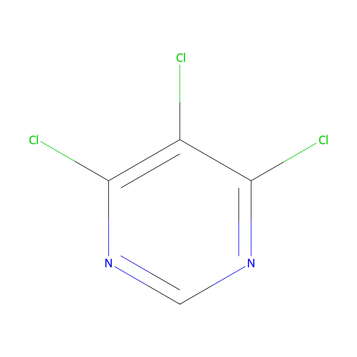 4,5,6-Trichloropyrimidine molecular structure, CAS 1780-27-4
