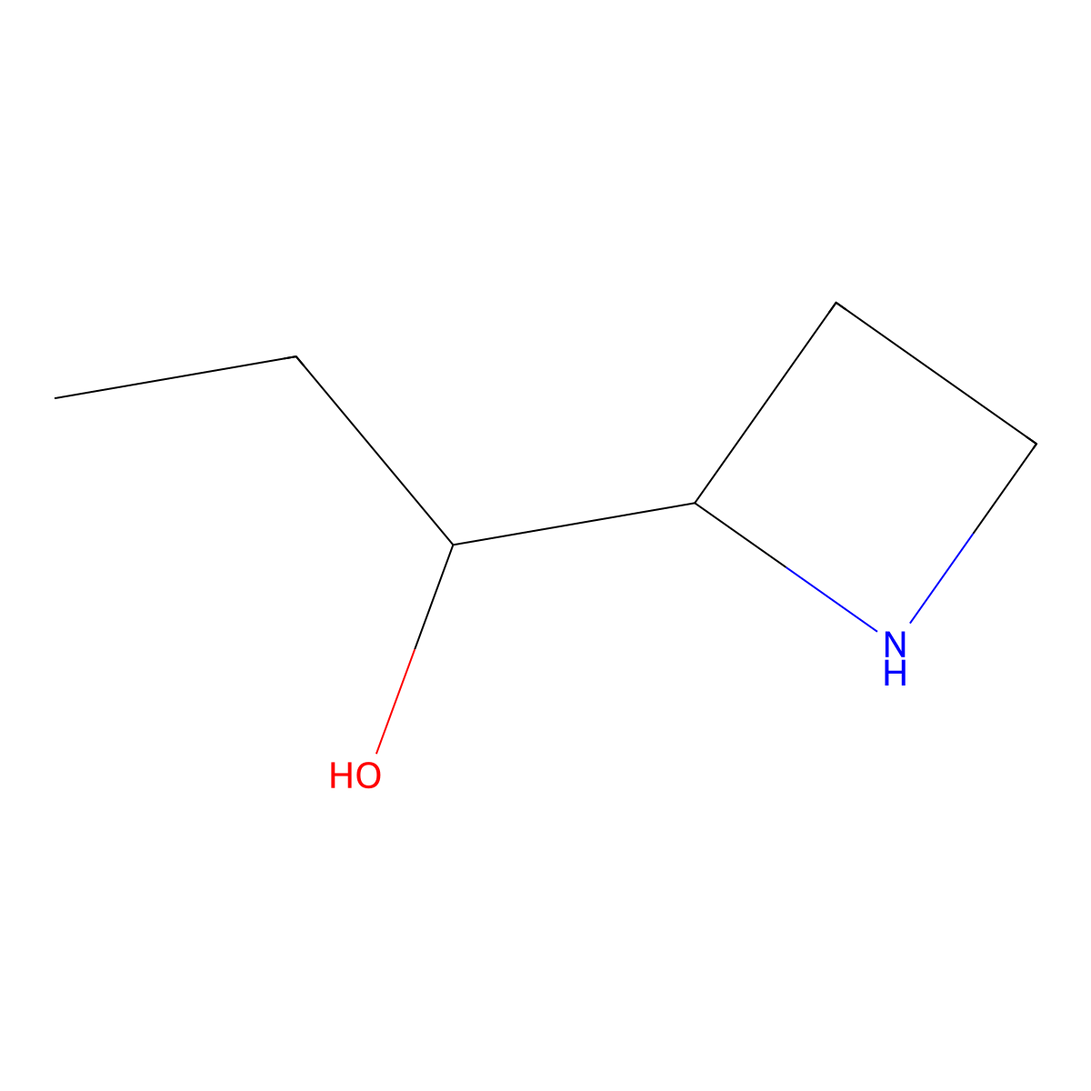 1-(Azetidin-2-yl)propan-1-ol molecular structure, CAS 1780054-42-3