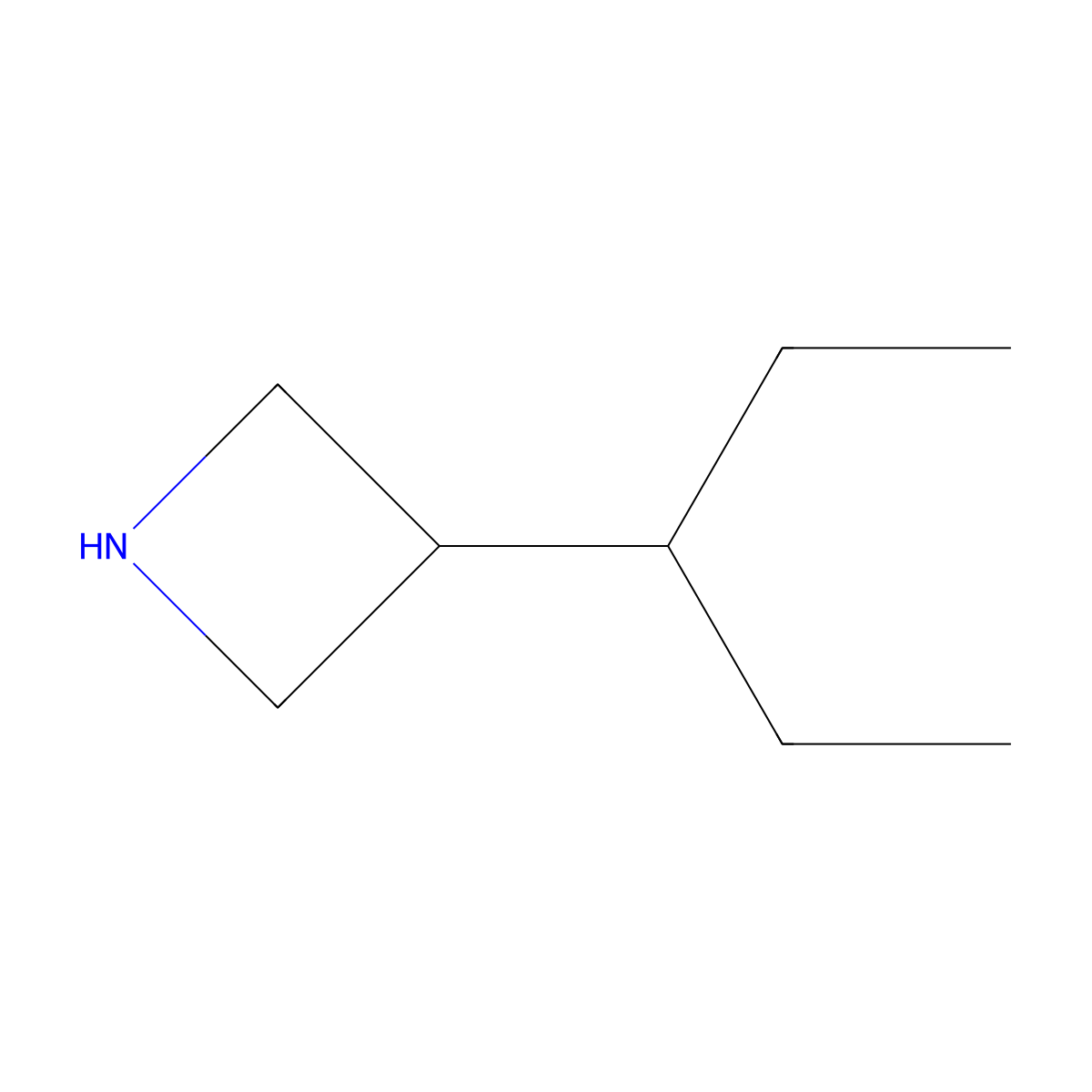 3-(Pentan-3-yl)azetidine molecular structure, CAS 1780054-79-6