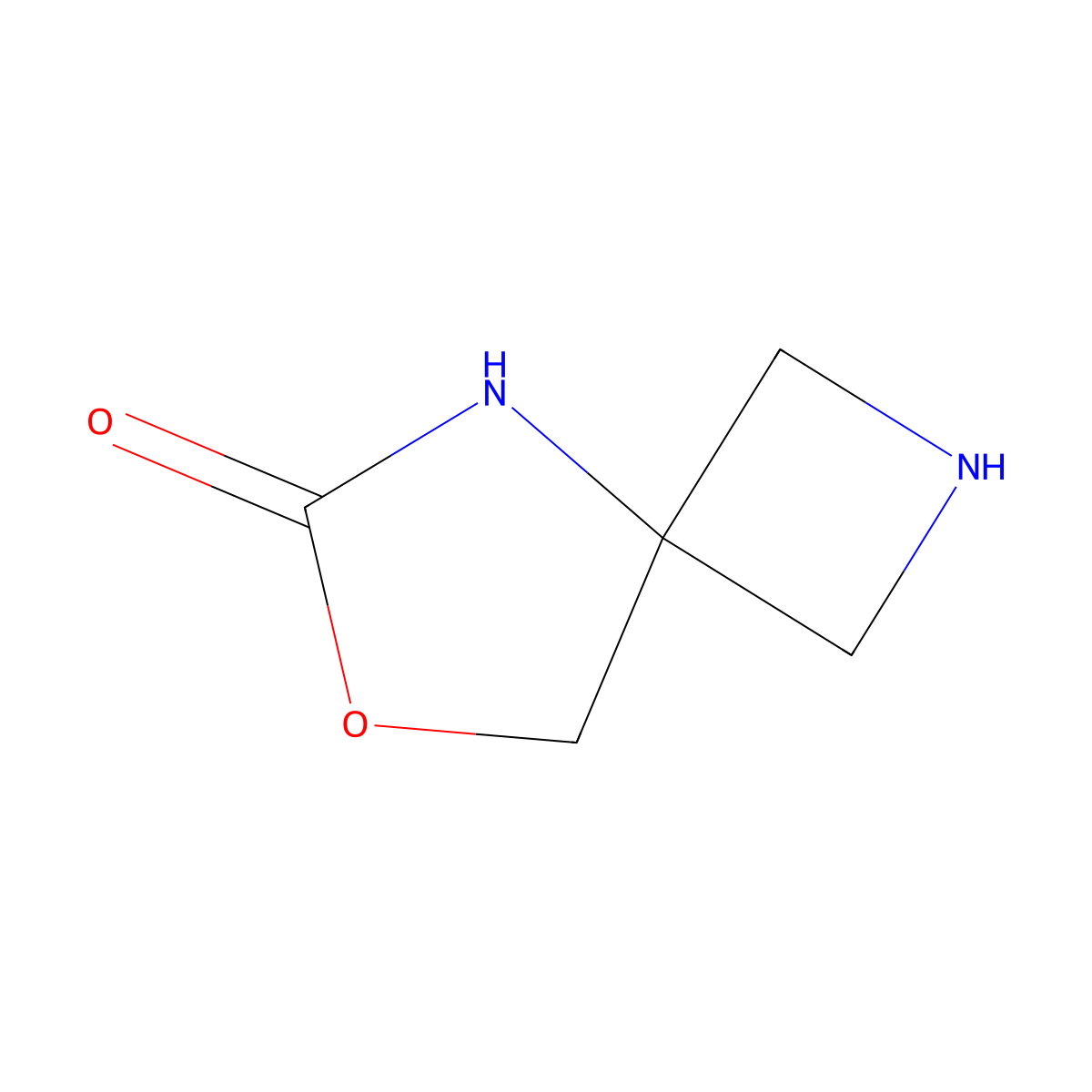 7-Oxa-2,5-diazaspiro[3.4]octan-6-one molecular structure, CAS 1780174-72-2