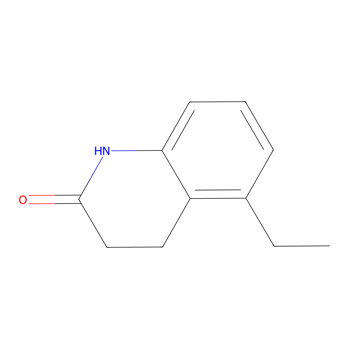 5-Ethyl-1,2,3,4-tetrahydroquinolin-2-one molecular structure, CAS 1780413-49-1