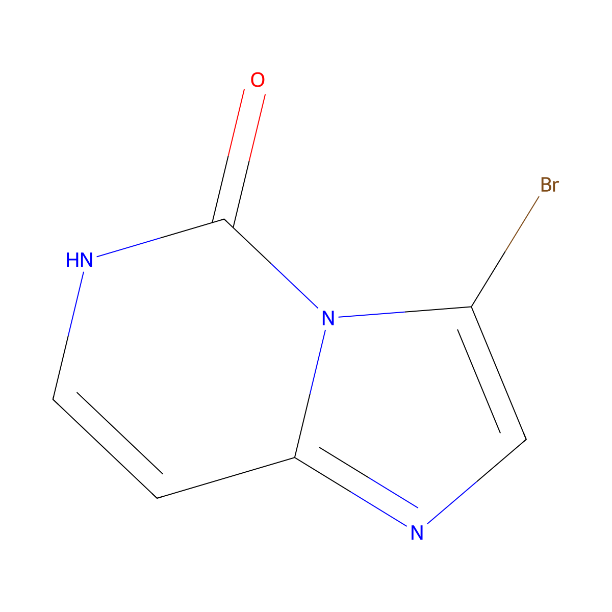 3-Bromoimidazo[1,2-c]pyrimidin-5-ol molecular structure, CAS 1780432-03-2