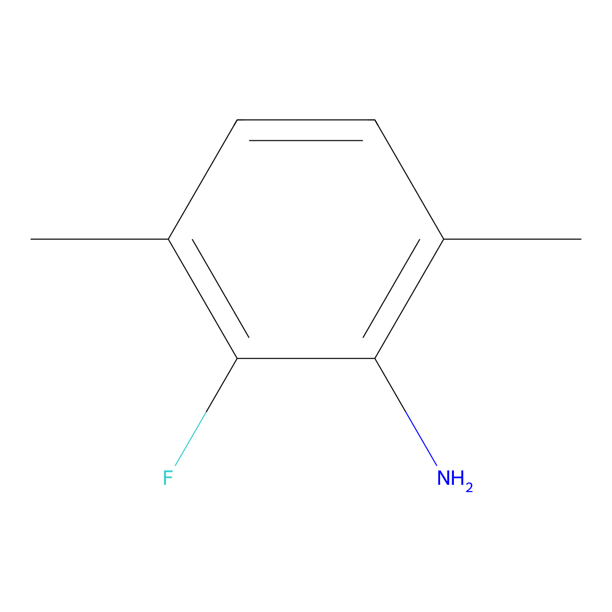 2-Fluoro-3,6-dimethylaniline molecular structure, CAS 1780526-53-5