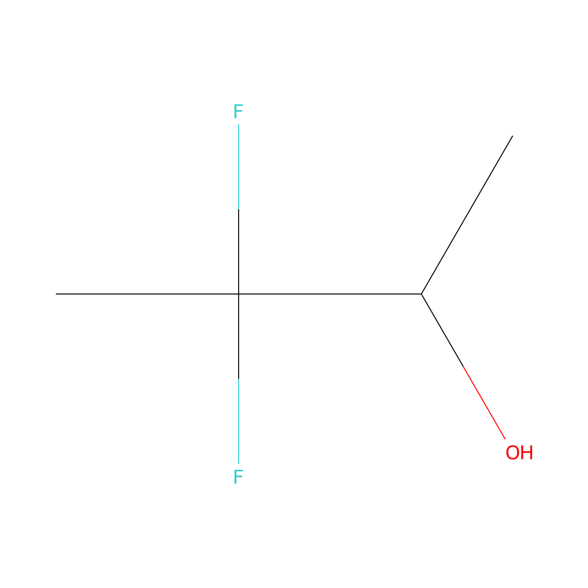 3,3-Difluorobutan-2-ol molecular structure, CAS 1780640-47-2