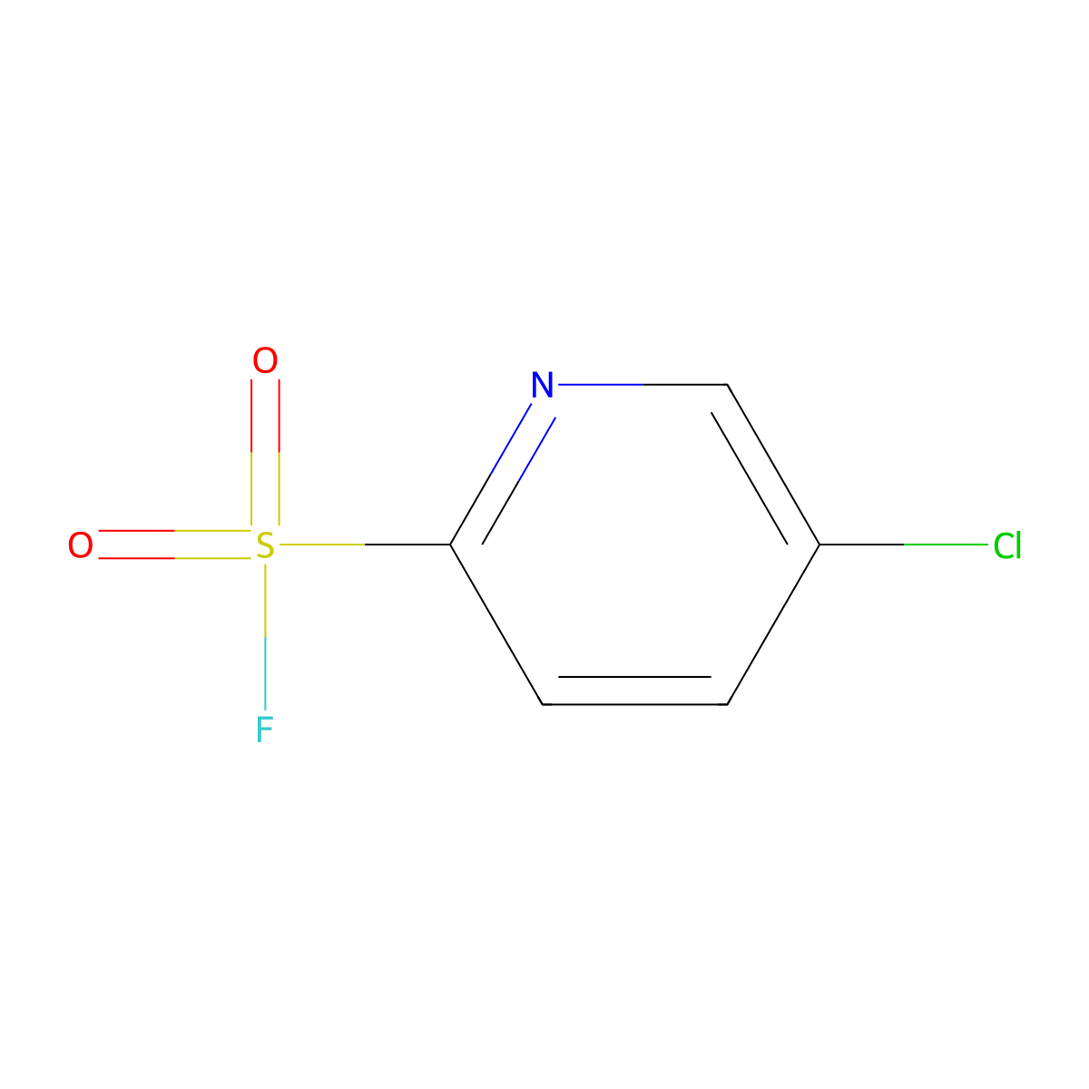5-Chloropyridine-2-sulfonyl fluoride molecular structure, CAS 1780694-70-3
