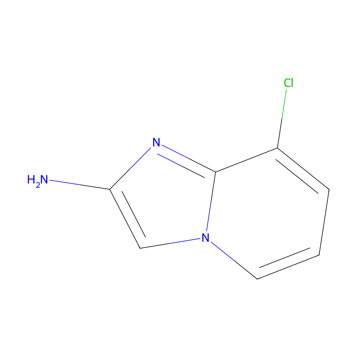 8-Chloroimidazo[1,2-A]pyridin-2-amine molecular structure, CAS 1780805-97-1