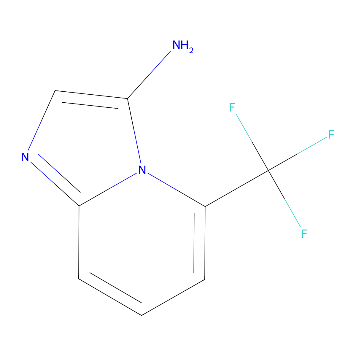 5-(Trifluoromethyl)imidazo[1,2-a]pyridin-3-amine molecular structure, CAS 1780806-70-3