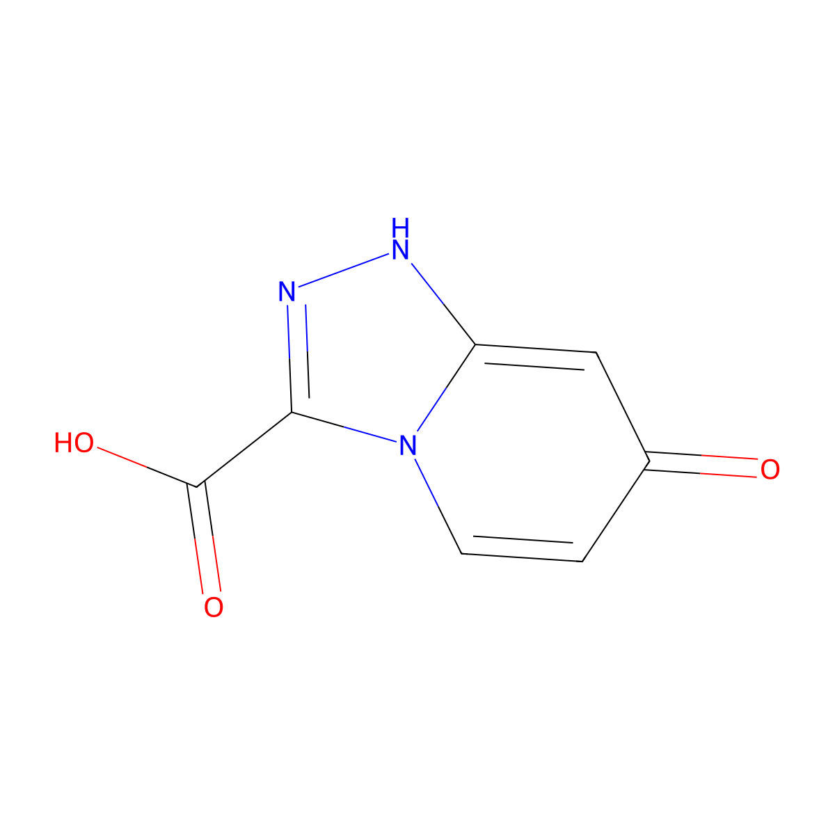 7-Hydroxy-[1,2,4]triazolo[4,3-a]pyridine-3-carboxylic acid molecular structure, CAS 1780858-39-0
