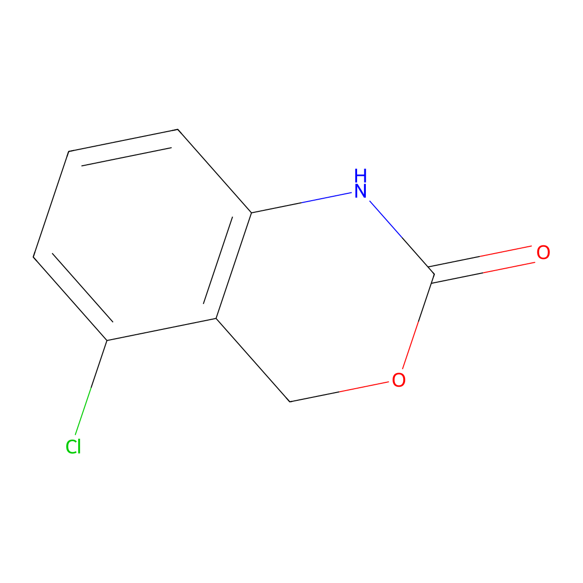 5-Chloro-1H-benzo[d][1,3]oxazin-2(4H)-one molecular structure, CAS 1780907-91-6