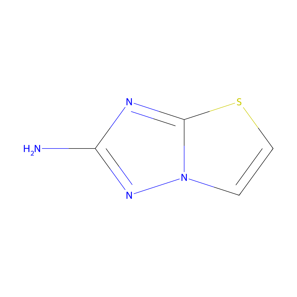 Thiazolo[3,2-b][1,2,4]triazol-2-amine molecular structure, CAS 1780918-63-9