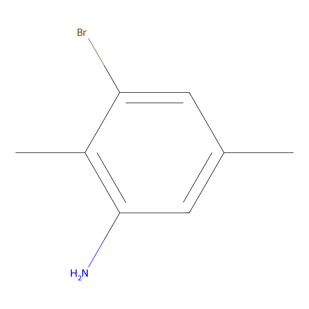 3-Bromo-2,5-dimethylaniline molecular structure, CAS 1780938-13-7