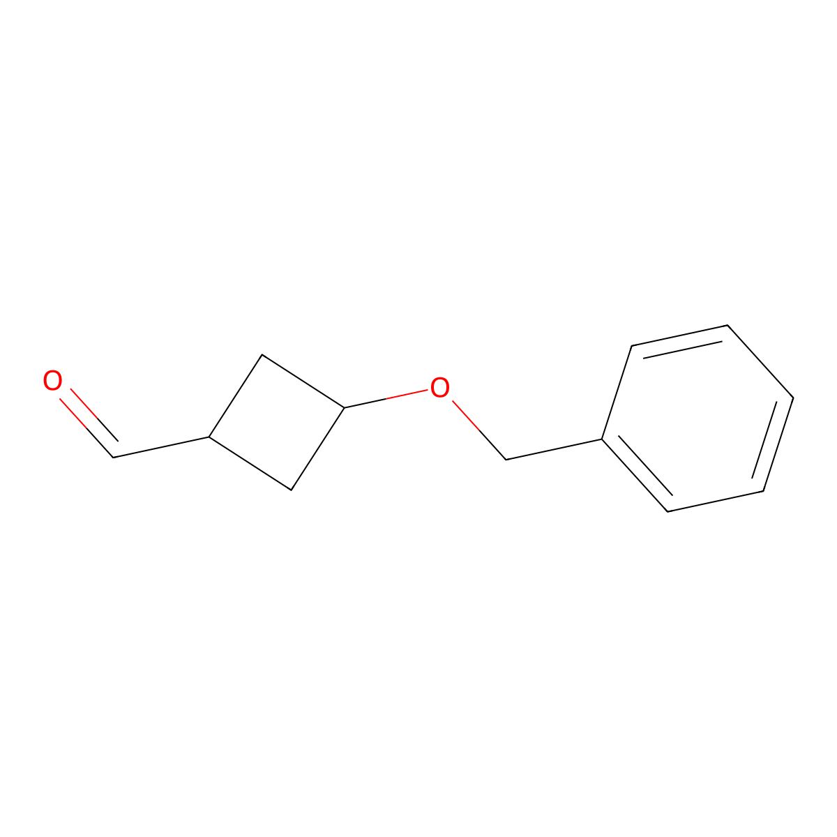 3-(Benzyloxy)cyclobutane-1-carbaldehyde molecular structure, CAS 1780940-53-5