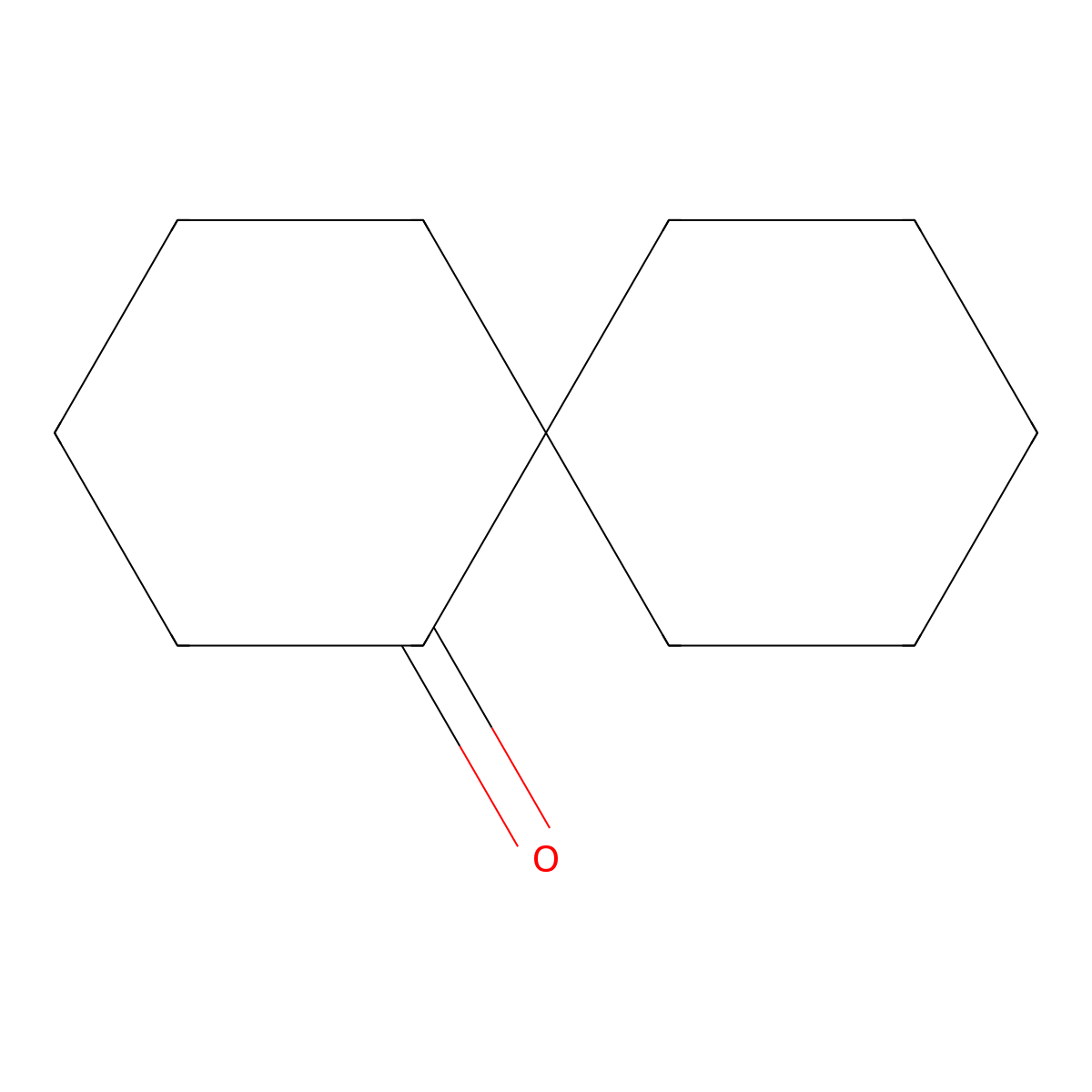Spiro(5.5)undecan-1-one molecular structure, CAS 1781-83-5