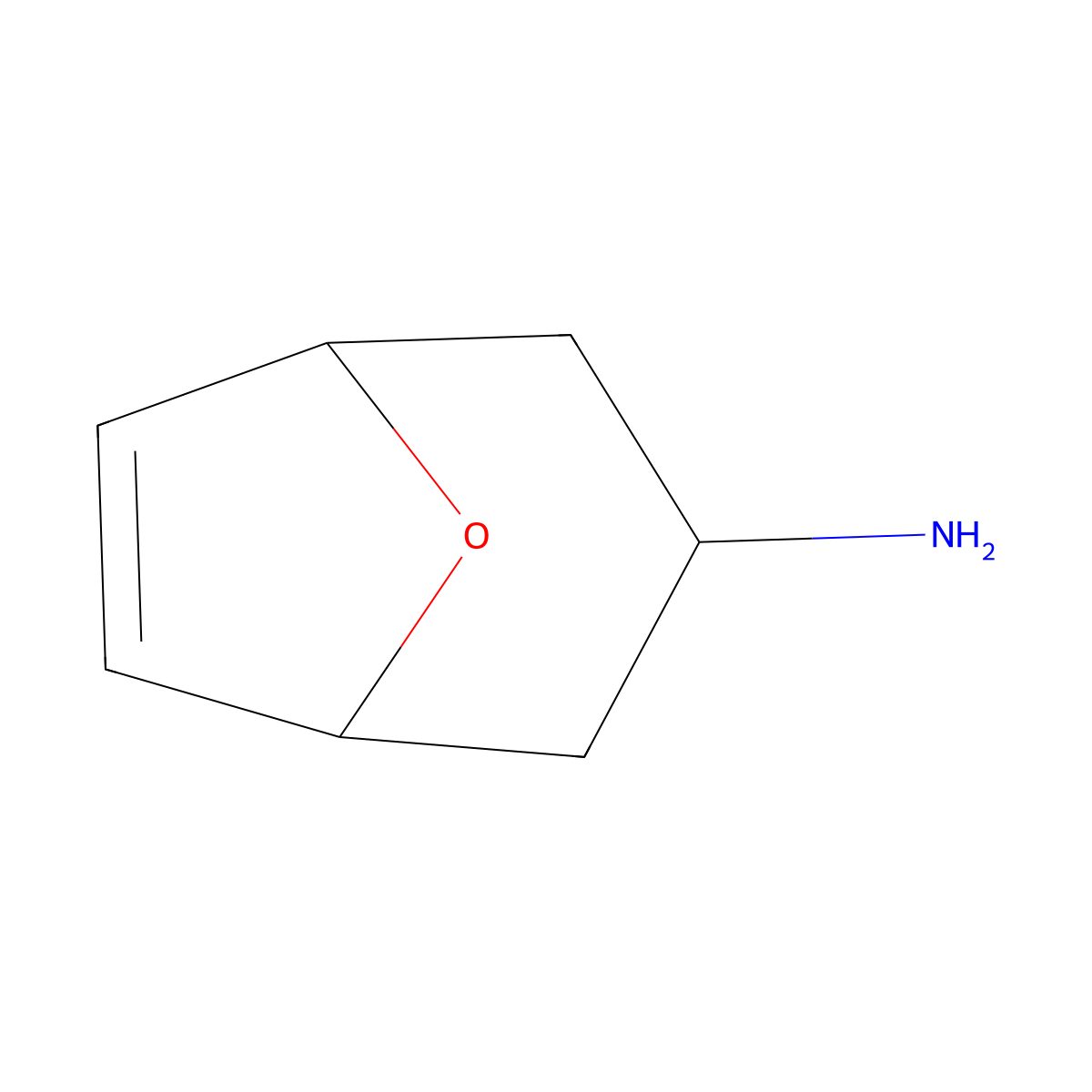 8-Oxabicyclo[3.2.1]oct-6-en-3-amine molecular structure, CAS 1781013-25-9