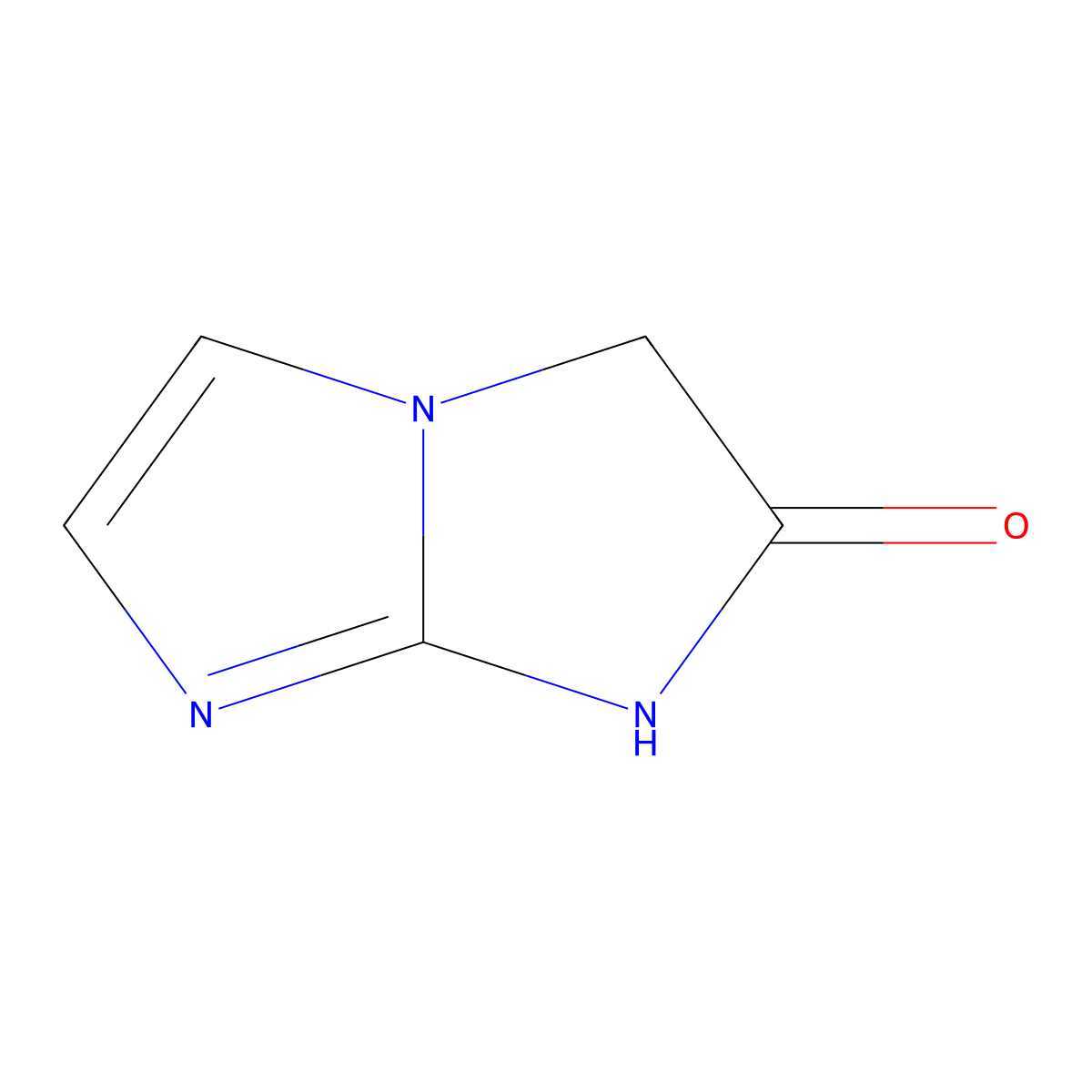 1,5-Dihydroimidazo[1,2-A]imidazol-6-one molecular structure, CAS 1781044-79-8