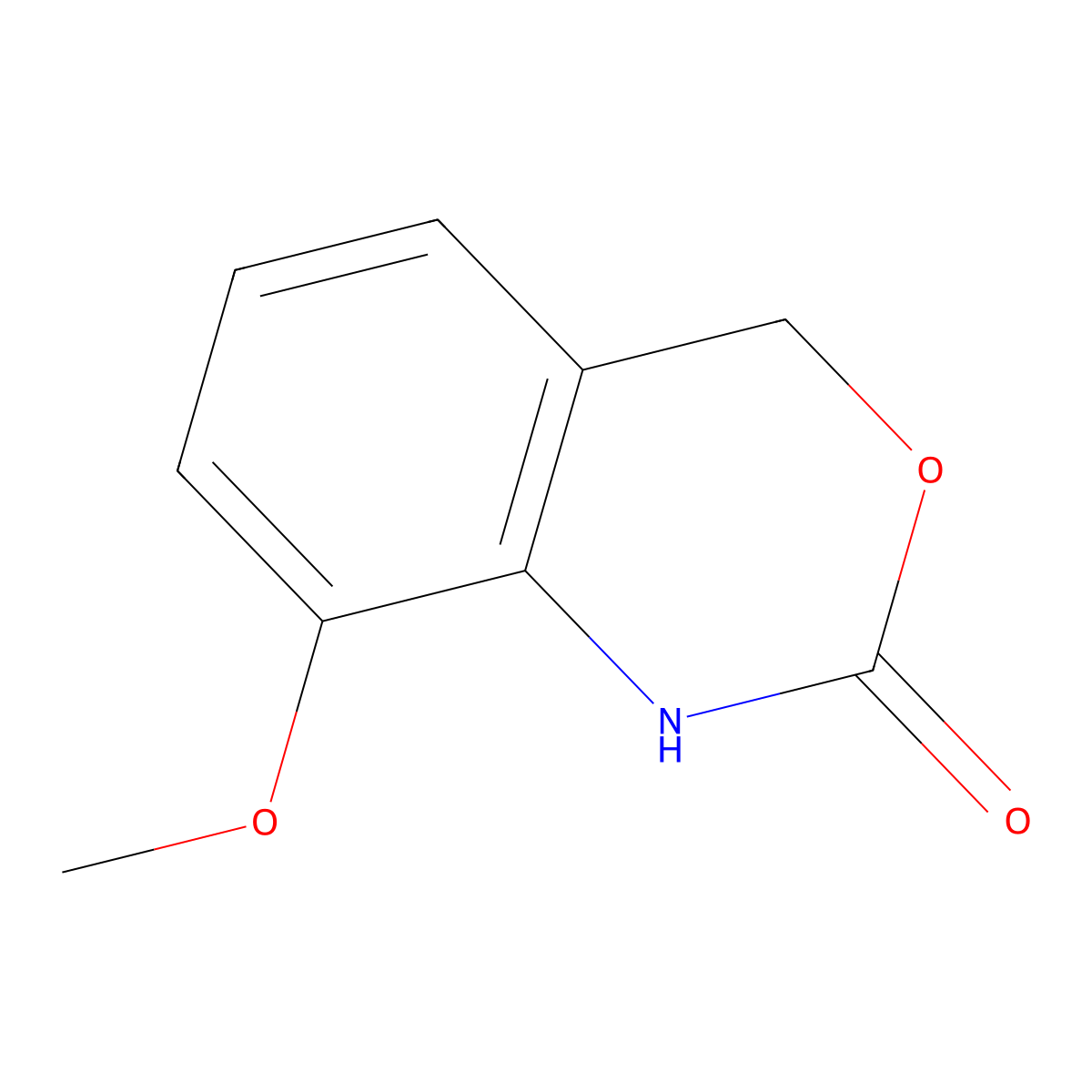 8-Methoxy-1H-benzo[d][1,3]oxazin-2(4H)-one molecular structure, CAS 1781048-50-7