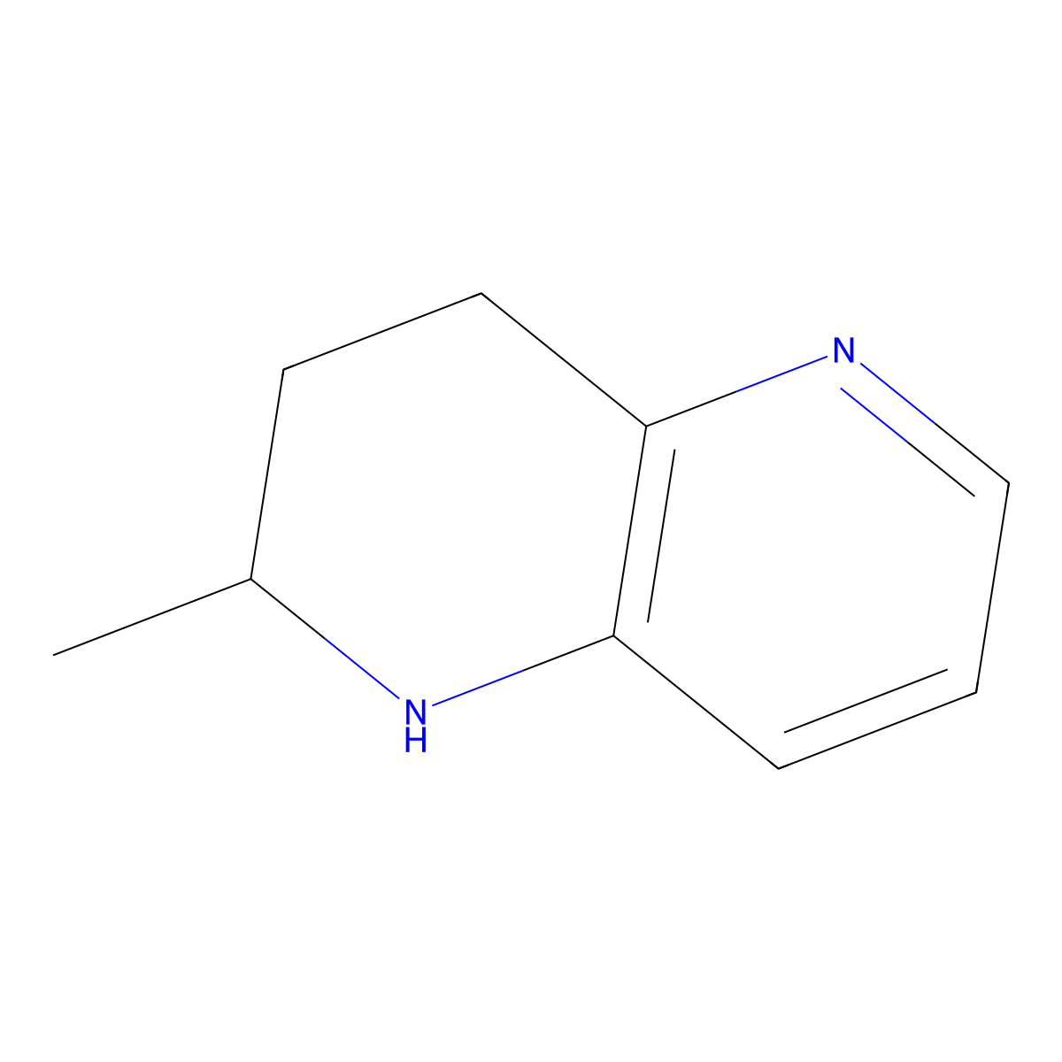 2-Methyl-1,2,3,4-tetrahydro-1,5-naphthyridine molecular structure, CAS 1781282-58-3