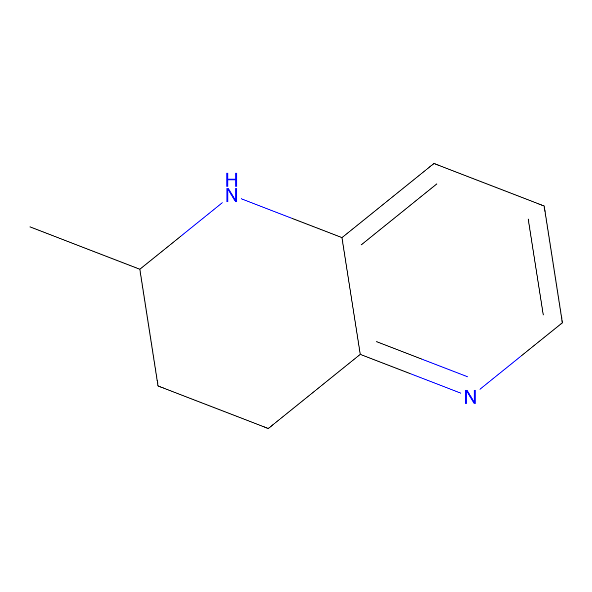 2-Methyl-1,2,3,4-tetrahydro-1,5-naphthyridine molecular structure, CAS 1781282-58-3