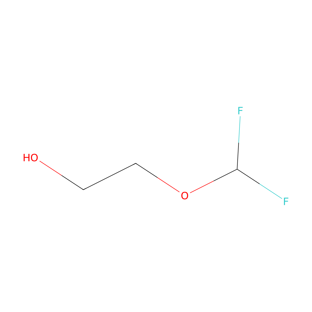 2-(Difluoromethoxy)ethan-1-ol molecular structure, CAS 1781606-88-9