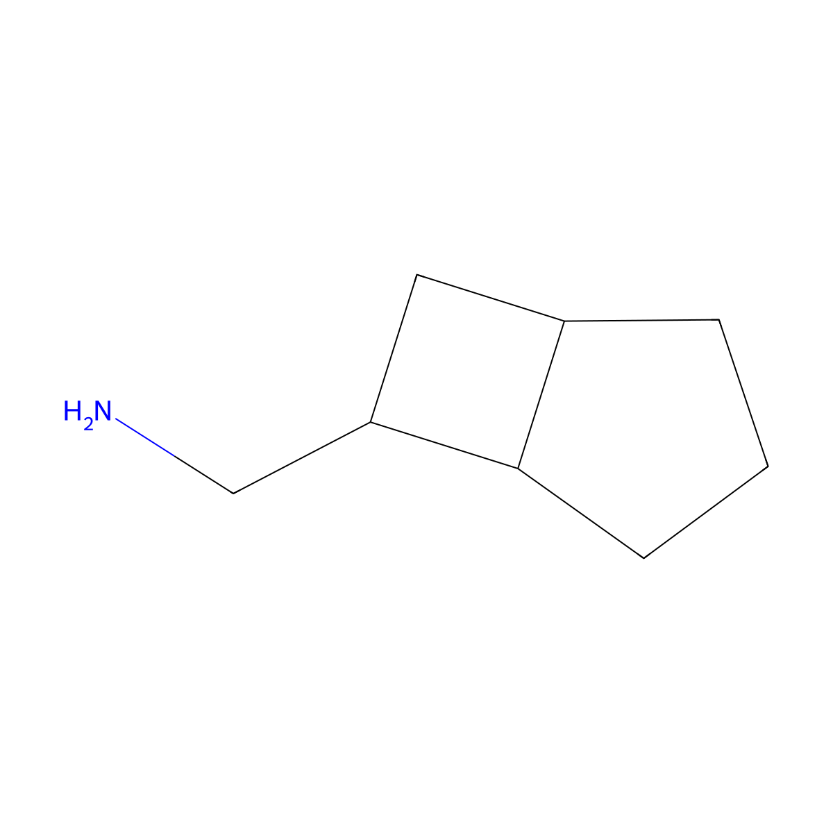 {Bicyclo[3.2.0]heptan-6-yl}methanamine molecular structure, CAS 1781608-42-1
