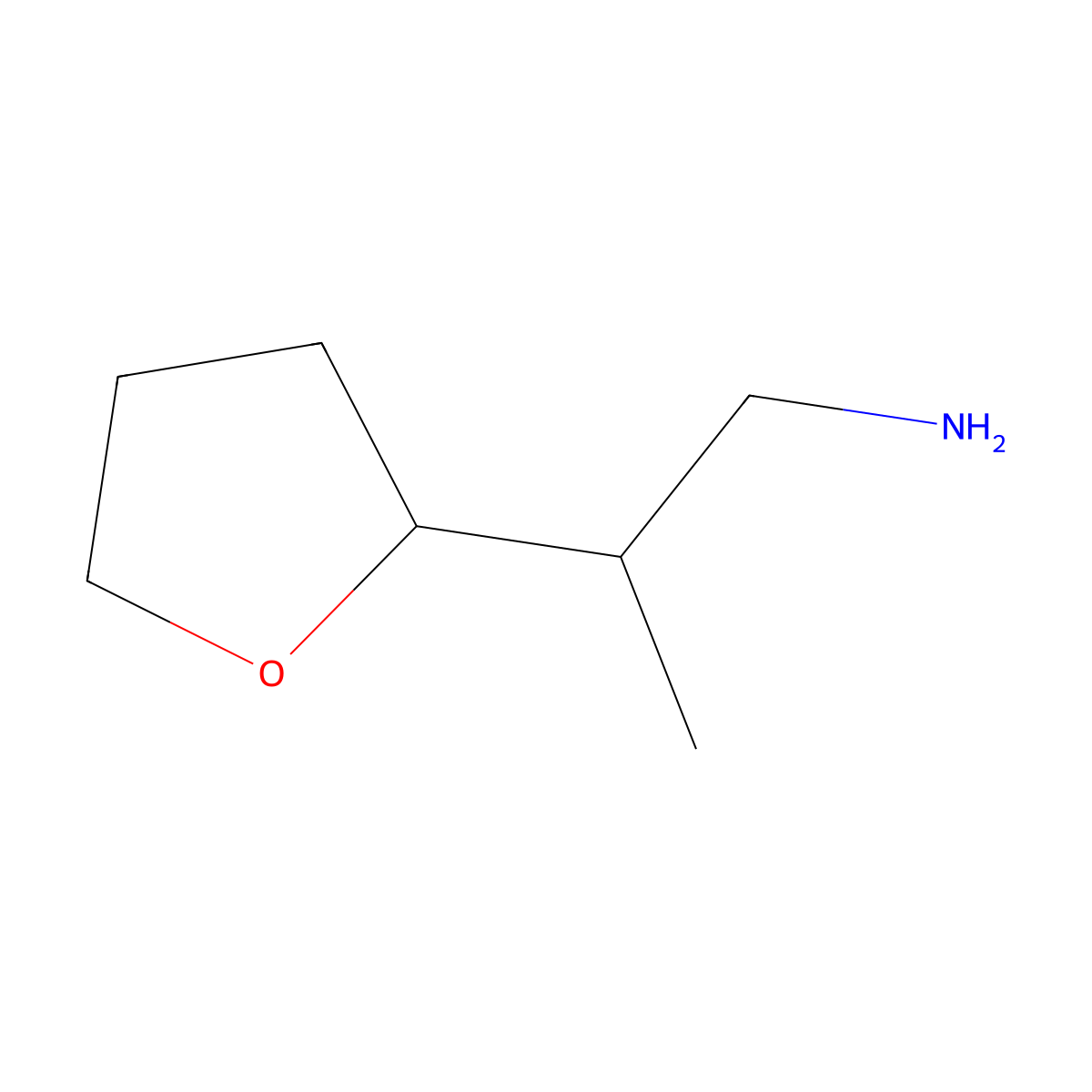 2-(Oxolan-2-yl)propan-1-amine molecular structure, CAS 1781712-19-3