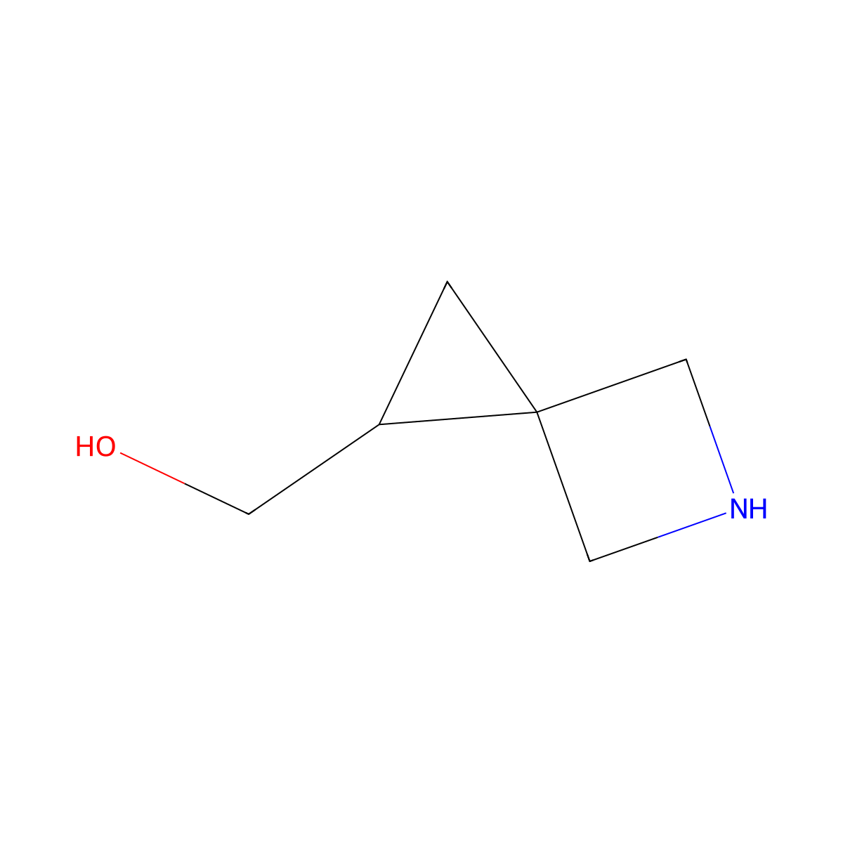 {5-Azaspiro[2.3]hexan-1-yl}methanol molecular structure, CAS 1781738-31-5