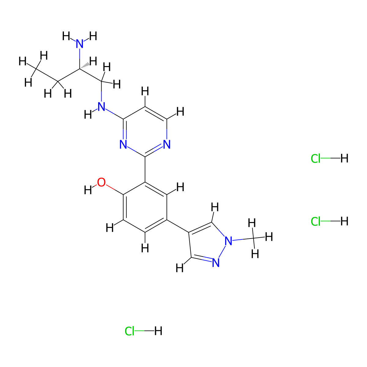 CRT0066101 Hydrochloride molecular structure, CAS 1781742-22-0