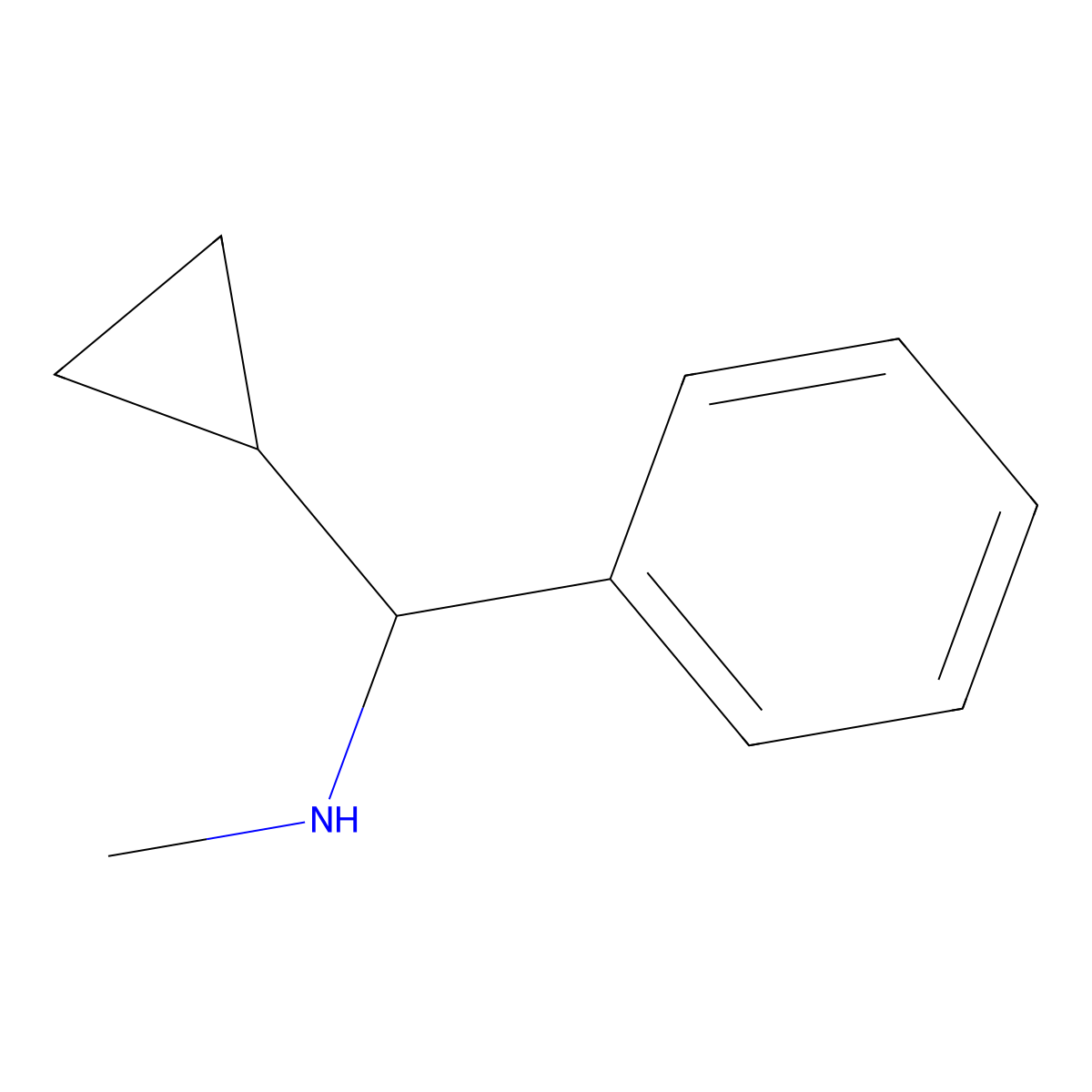 (Cyclopropyl(phenyl)methyl)(methyl)amine molecular structure, CAS 178177-09-8
