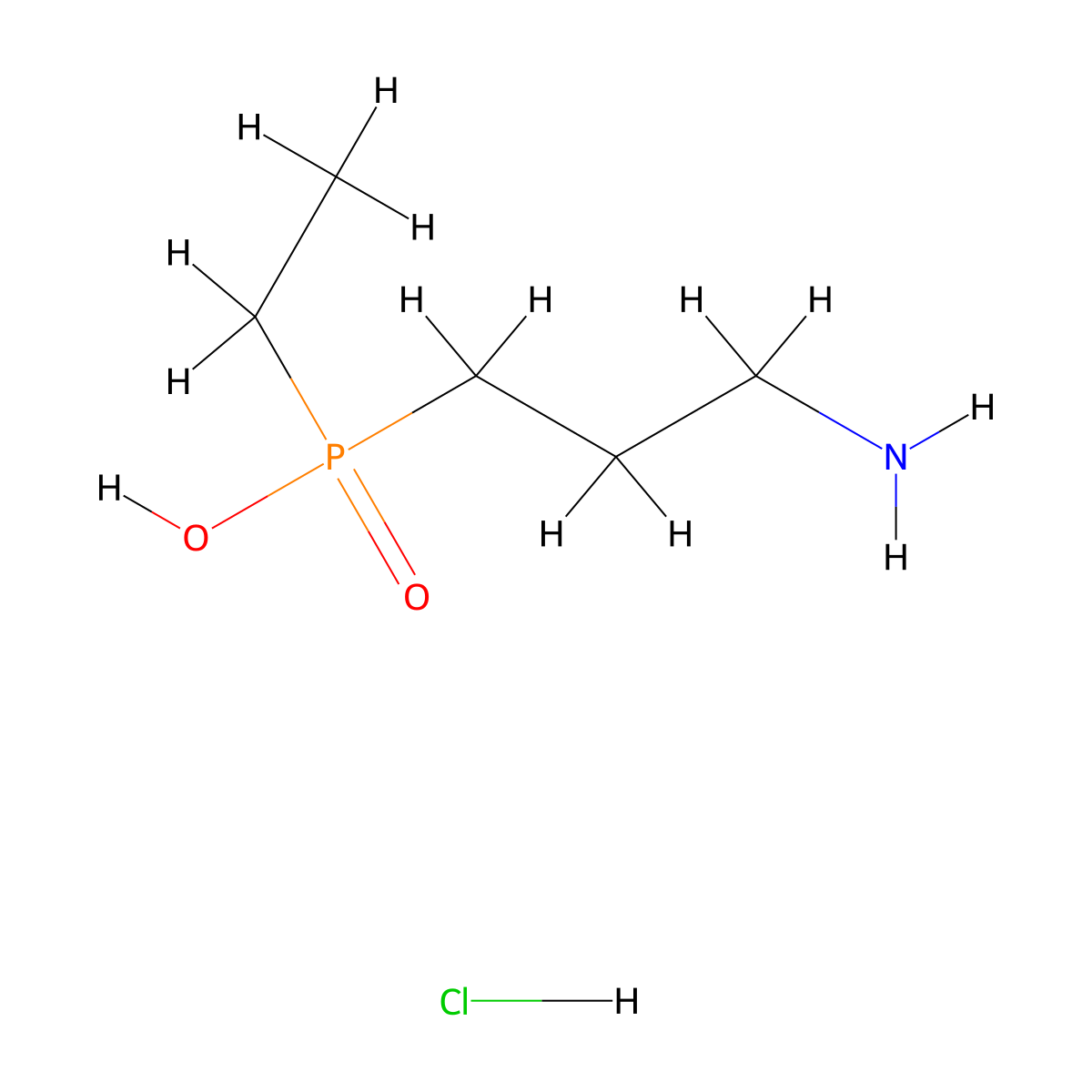 CGP 36216 hydrochloride molecular structure, CAS 1781834-71-6