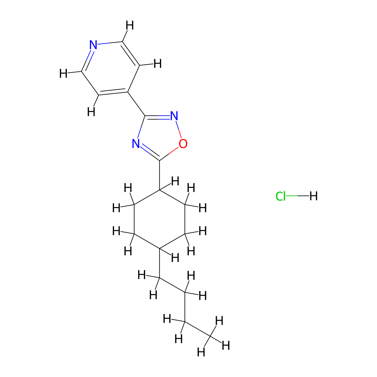 Psn 375963 hydrochloride molecular structure, CAS 1781834-82-9