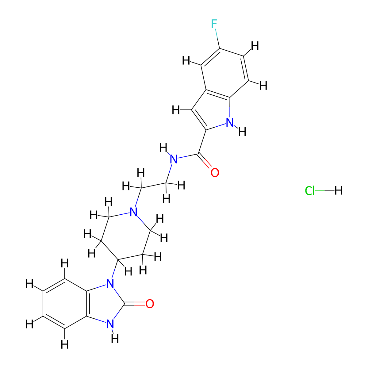 FIPI hydrochloride molecular structure, CAS 1781834-93-2
