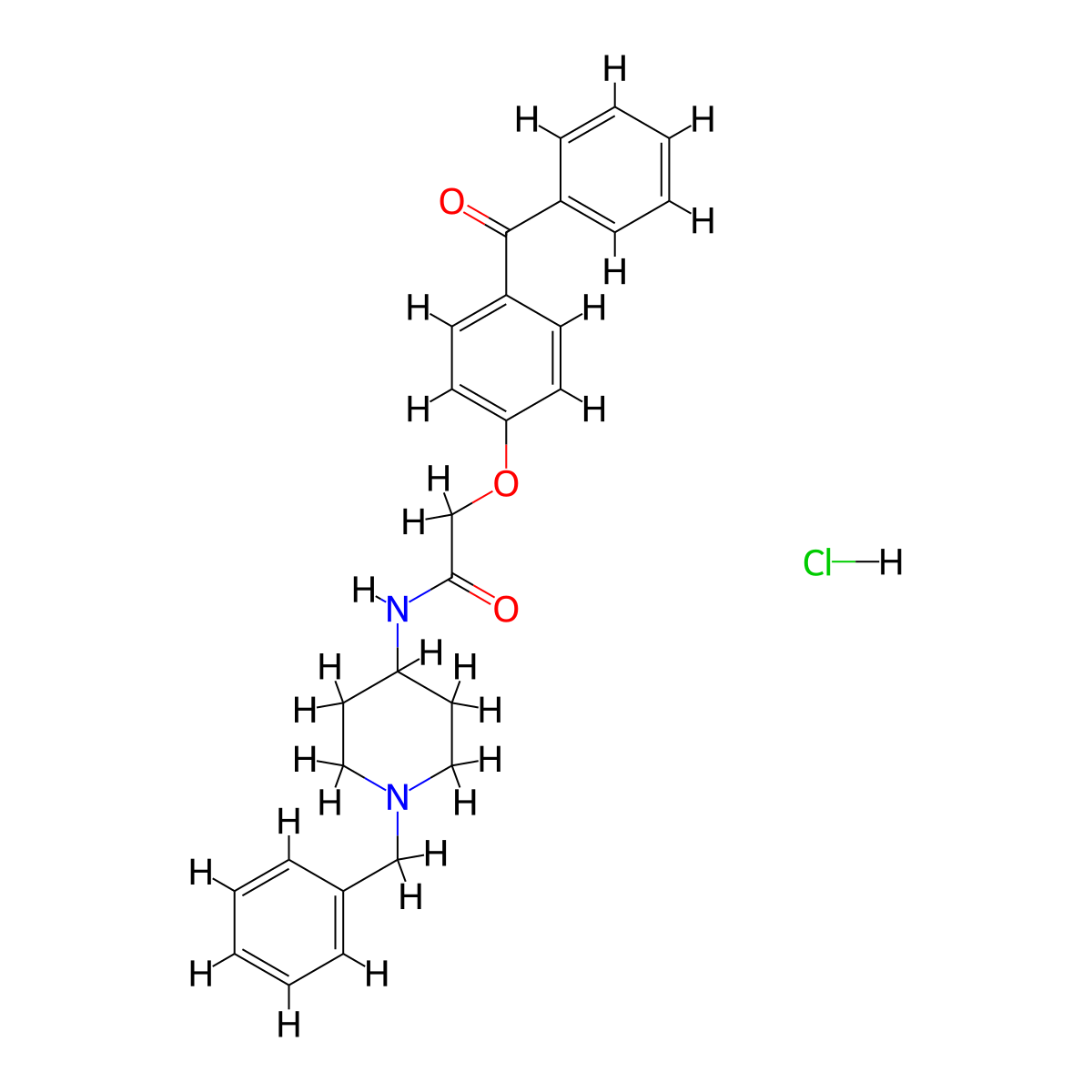 AdipoRon hydrochloride molecular structure, CAS 1781835-20-8