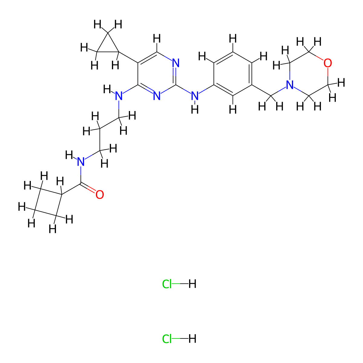 MRT 67307 dihydrochloride molecular structure, CAS 1781882-89-0