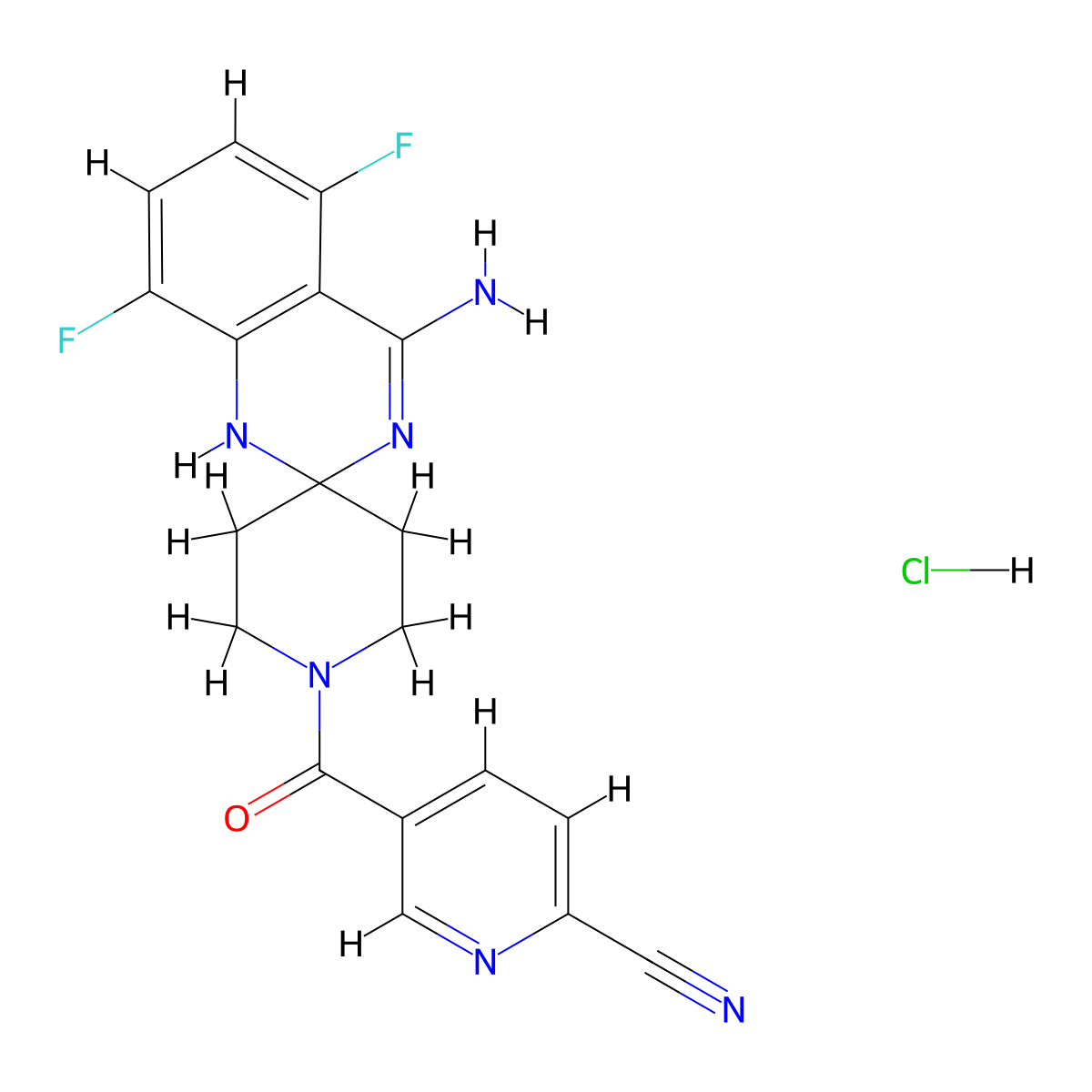 AR-C102222 (hydrochloride) molecular structure, CAS 1781934-50-6