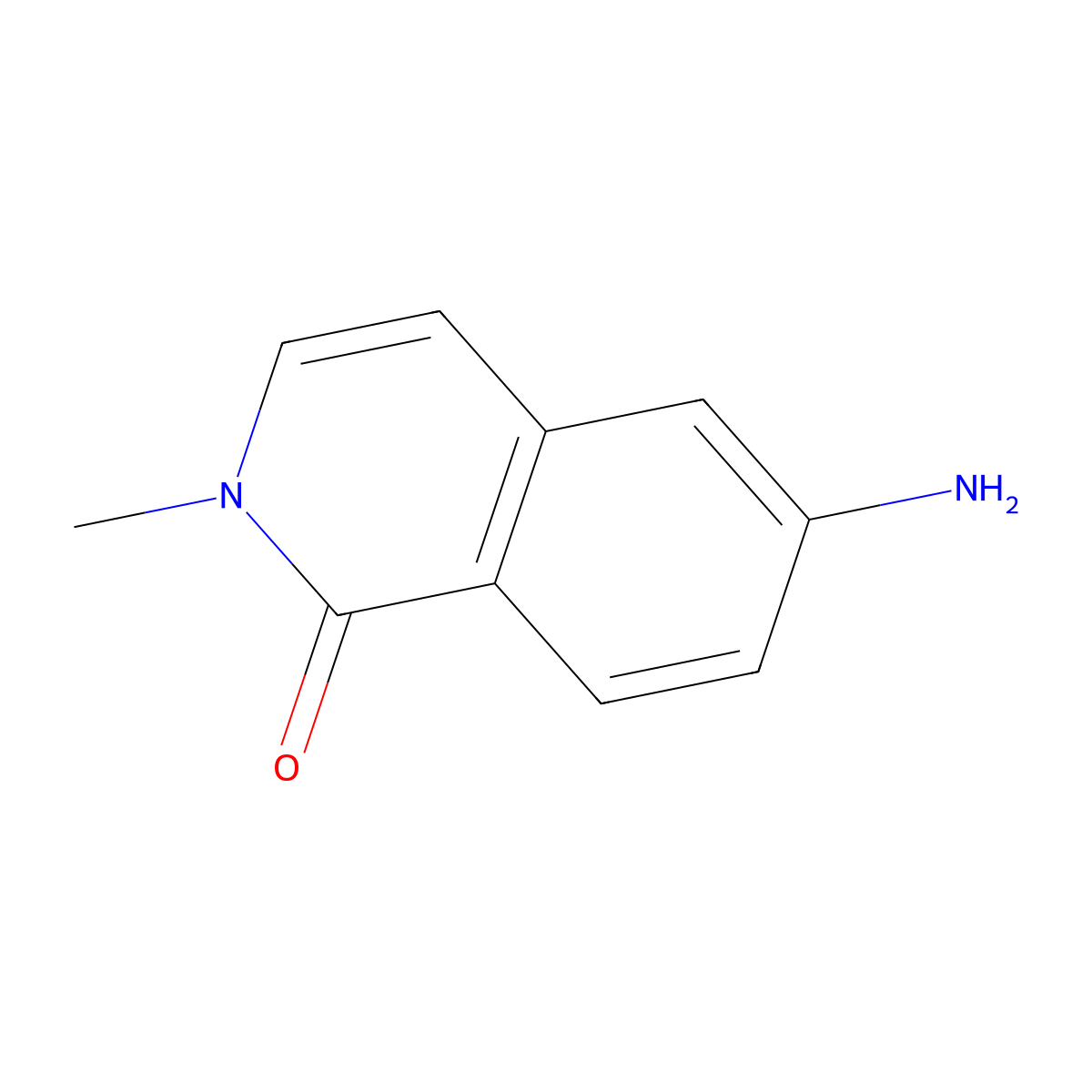 6-Amino-2-methyl-1,2-dihydroisoquinolin-1-one molecular structure, CAS 1782019-96-8