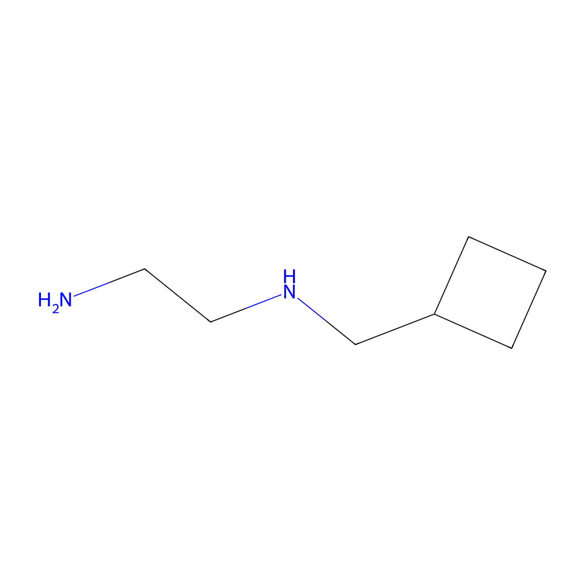 N-(Cyclobutylmethyl)ethane-1,2-diamine molecular structure, CAS 178203-66-2