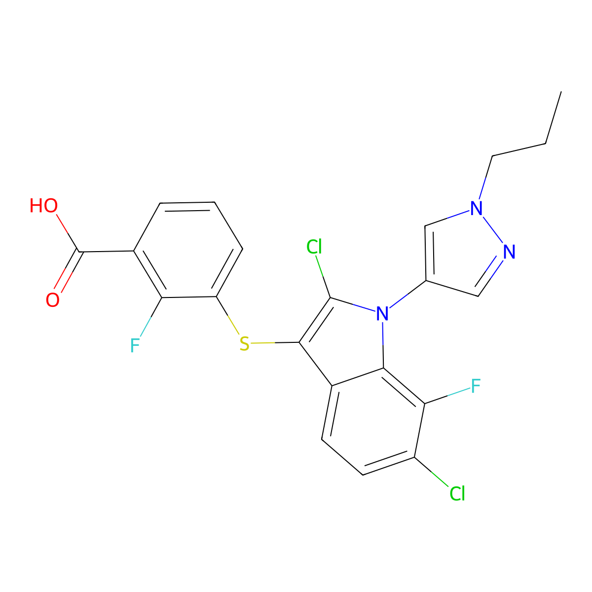 Cudetaxestat molecular structure, CAS 1782070-21-6