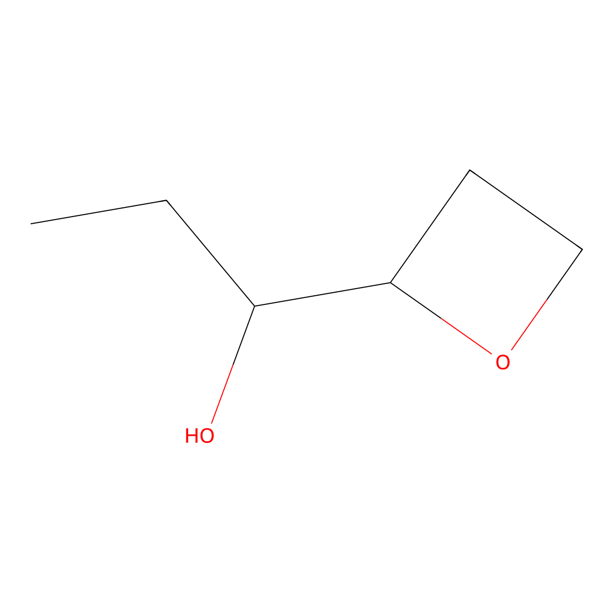 1-(Oxetan-2-yl)propan-1-ol molecular structure, CAS 1782249-29-9
