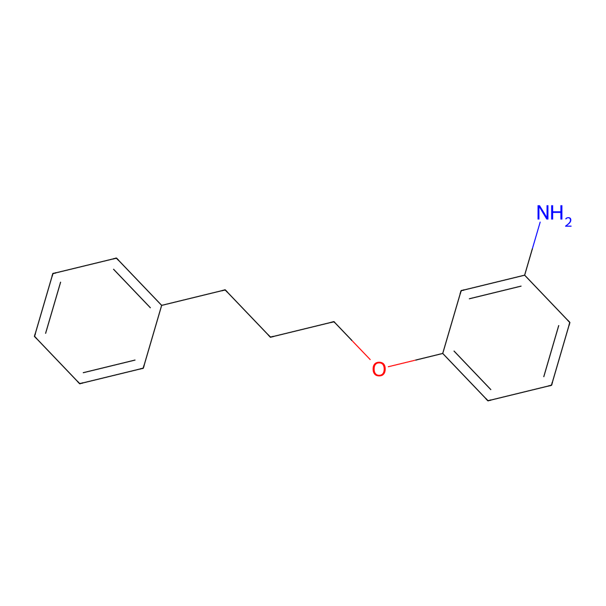 3-(3-Phenylpropoxy)aniline molecular structure, CAS 17823-87-9