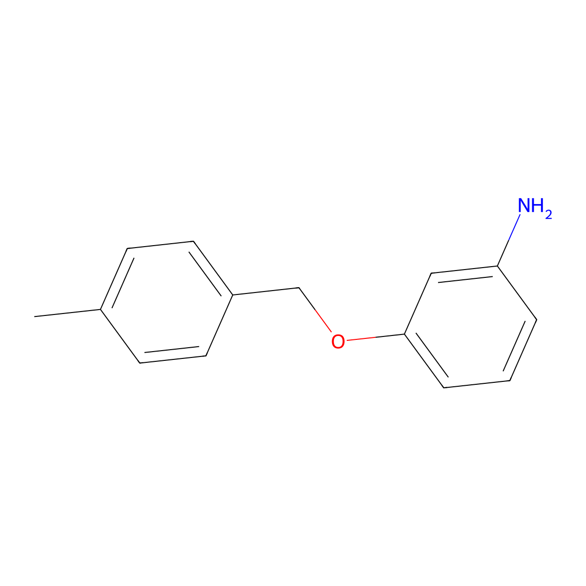 3-((4-Methylphenyl)methoxy)aniline molecular structure, CAS 17823-89-1