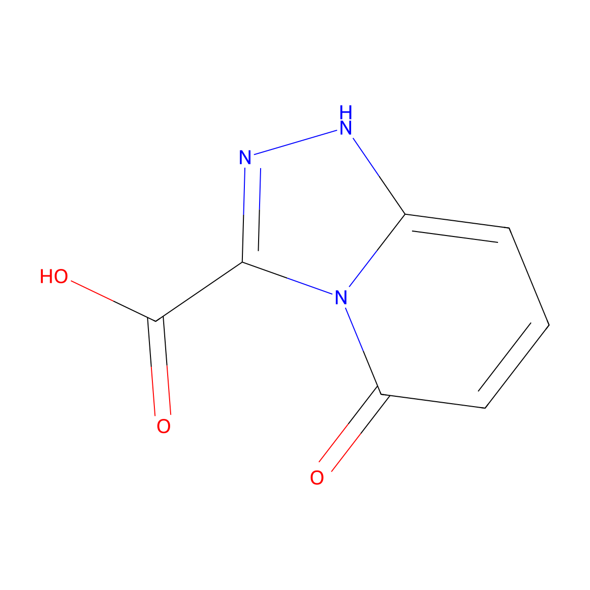5-Hydroxy-[1,2,4]triazolo[4,3-a]pyridine-3-carboxylic acid molecular structure, CAS 1782402-59-8