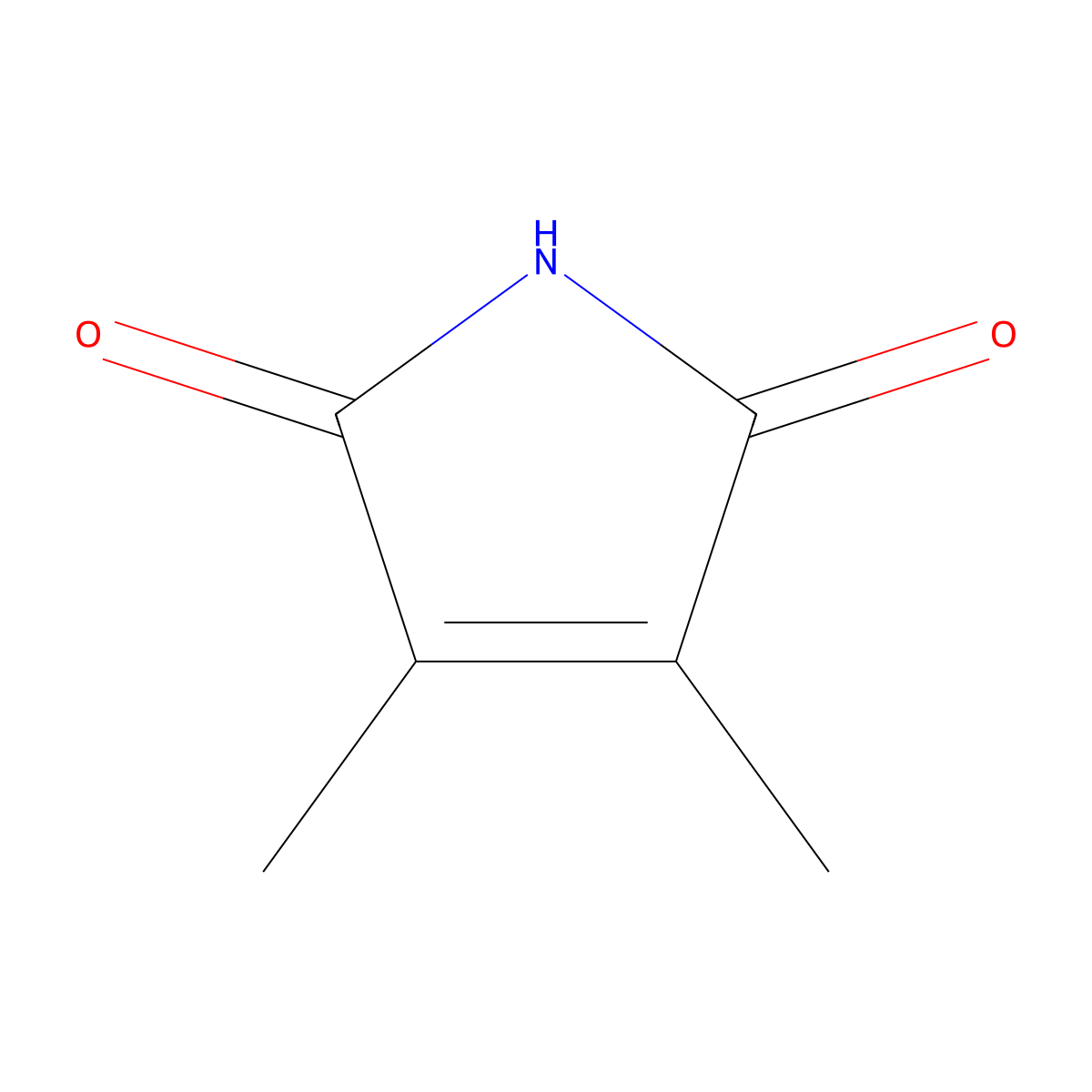 2,3-Dimethylmaleimide molecular structure, CAS 17825-86-4