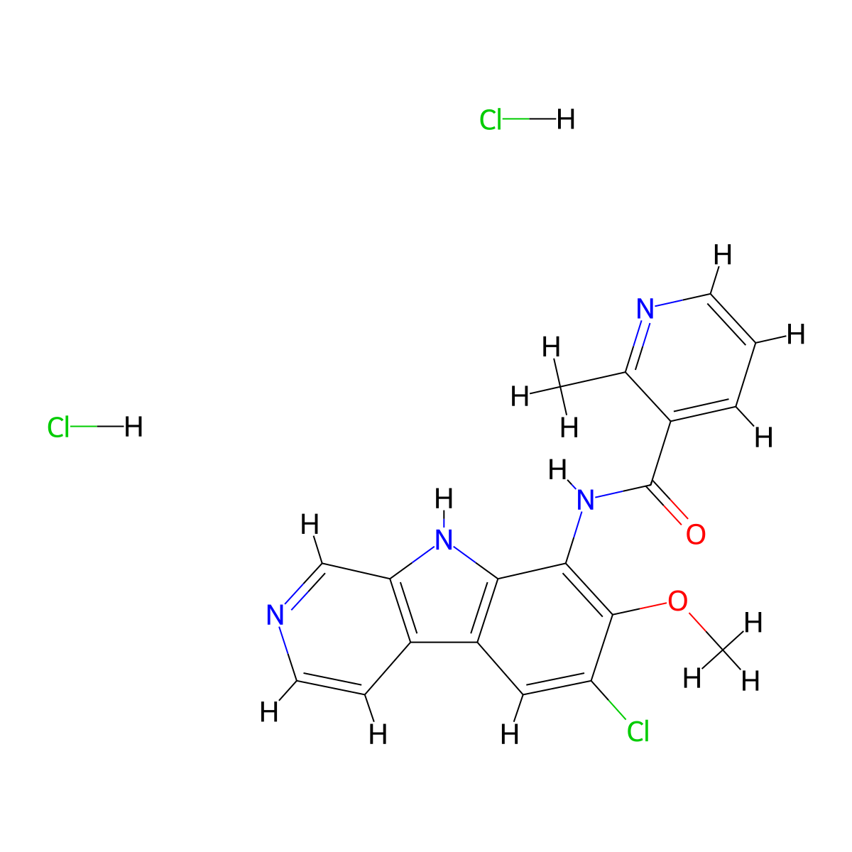 ML 120B dihydrochloride molecular structure, CAS 1782573-78-7