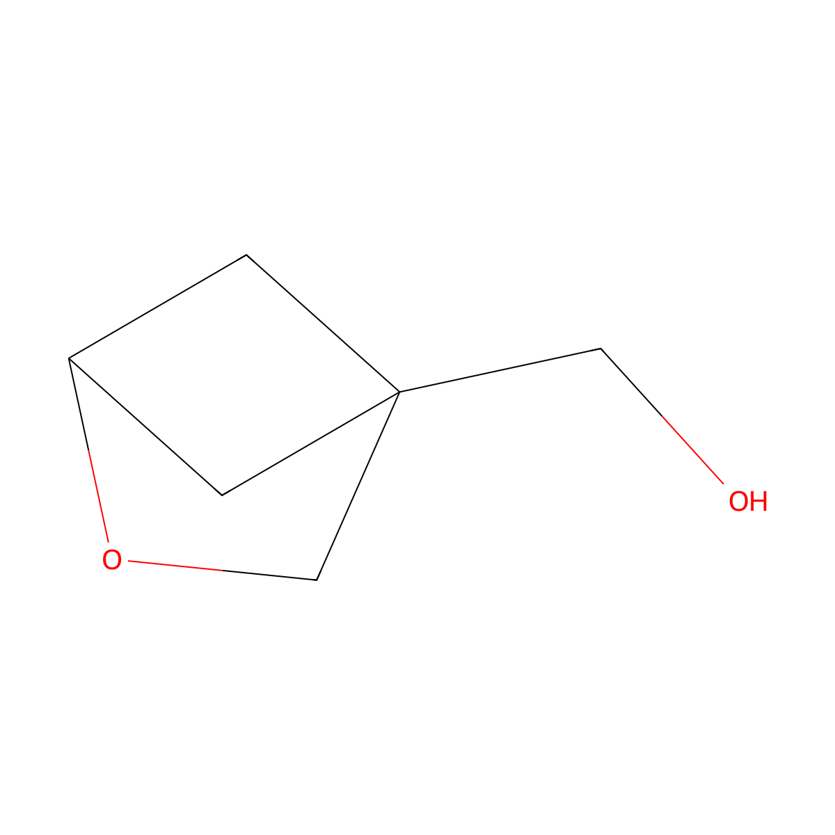 2-Oxabicyclo[2.1.1]hexan-4-ylmethanol molecular structure, CAS 1782594-07-3
