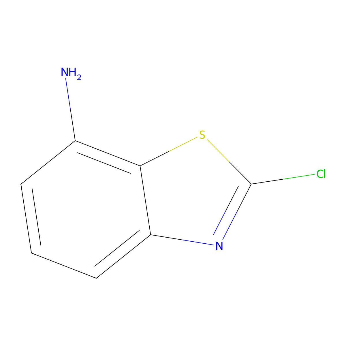 2-Chlorobenzo[d]thiazol-7-amine molecular structure, CAS 1782641-10-4