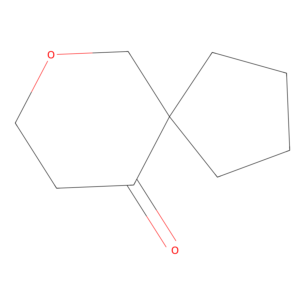 7-Oxaspiro(4.5)decan-10-one molecular structure, CAS 1782777-20-1